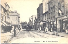 Le rue de Saint-Germain-en-Laye est devenue l'avenue du Maréchal Foch en 1929