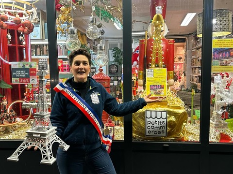 La jardinerie de Chatou a remporté le prix de la plus belle vitrine d’Île-de-France.