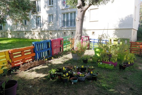 Jardin partagé Maison de quartier