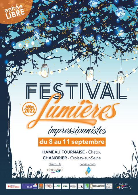 affiche Festival lumières Impressionnistes 