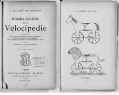 Histoire générale de la vélocipédie,  célérifère - 1891