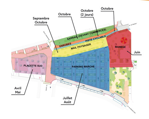 Plan des travaux - Maurice Berteaux 